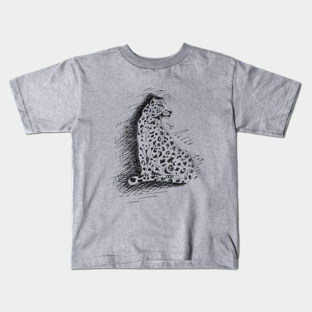 Jaguar Kids T-Shirt by WordsGames